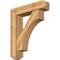 Ekena Millwork Westlake Craftsman Rough Sawn Bracket w/ Offset Brace, Western Red Cedar, 8"W x 34"D x 40"H BKT0806X34X40WTL04RWR - alternate 1